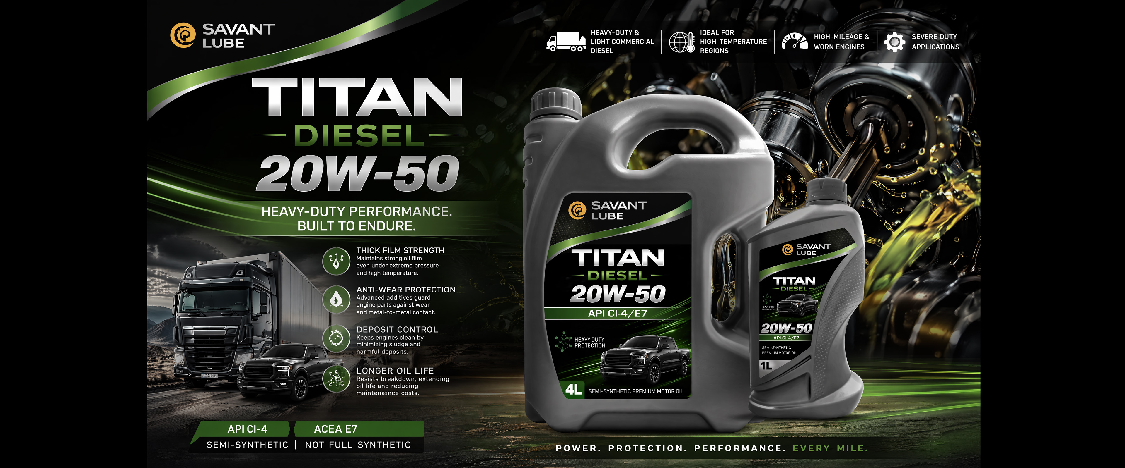 Titan Diesel CI-4 20W